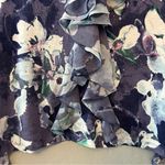 Anthropologie ⭐️ one September floral ruffled sleeveless tank top blouse size xs Photo 4