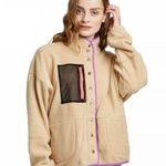 Wild Fable NEW Snap Front Faux Fur Sherpa Jacket Photo 0