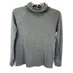 The North Face -1.  Women's Raglan Sleeve Cowl Neck Pullover Sweatshirt Gray Size Photo 6