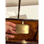 Patricia Nash NWT Ealing Frame Bag W/ Chain Straps Chocolate Medium Photo 11