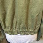 Sebby  Collection Military Jacket Green Size Medium Photo 4