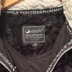 Simply Southern  Black Fleece Quarter-Zip Size Medium Photo 1