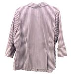 Lane Bryant Lane‎ Bryant Womens Button Down Shirt Size 18 Or 20 Striped Business Office Work Photo 1