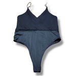 ZARA Bodysuit Size XL Womens Bodysuit Sleeveless Bodysuit Accordion Pleats Black Bodysuit Photo 3