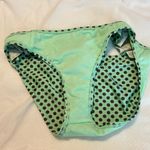 California Sunshine  Mint 2 Piece Bikini Polka Dots Size Large Ruffles Photo 7