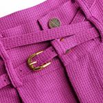 Cider High Waist Wide Leg Tweed Purple Trouser Pants Sz L Photo 5