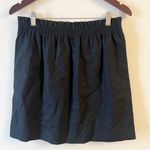 J.Crew Linen-cotton blend city skirt Mini Length NEW Size 6 Elastic Waistband Photo 8