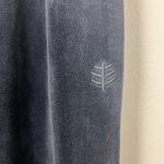 Coolibar Beach Velour Pants Women Small Black Pull On Drawstring UPF 50 Wide Leg Photo 5