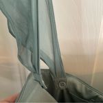 Birdy Grey Soft Green Dress Sheer outer layer Size XL event formal bridesmaid Photo 4