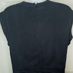 Venus  Faux Wrap Jumpsuit Full Length Pants Pockets Black 10 Photo 5