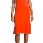 Veronica Beard “Oleta” Off Shoulder Ruffled Dress Photo 3