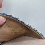 Splendid  Sandals Womens 6 Blue Woven Baron Slip On Flat‎ Shoes Photo 5