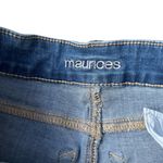 Maurice's distressed skinny jeans with plaid accents XS Photo 2