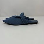 Vivaia Pointed Toe Mules Size US 8 Blue Photo 4