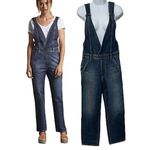 AG Adriano Goldschmied The Mable Vintage Denim Overalls Jumpsuit Women's Small Photo 1