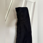 Johnny Was  Embroidered Black Leggings‎ Size Small EUC Photo 2