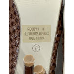 Womans Db Dk Fashion Robby Brown Peep Toe Platform Party Shoes Size 8 Photo 8