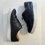 Vionic  Black Leather Ellis Zip Up Slip On Casual Sneaker Women’s 6.5 TVW5254 Photo 4