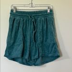 Zenana Outfitters  Teal Athletic Shorts for Women Photo 0