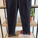 Madewell High-Rise Vintage Style, Center Seam Washed Black Cropped Jeans, 29 Photo 2