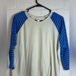 LuLaRoe Woman’s Lightweight 3/4 Sleeve Plain Basic Minimalist Casual Tee Size XL Photo 1