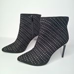 BCBGeneration  Black Helen Embellished Ankle Booties Photo 3