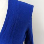 Michael Kors Women's Petite Small Royal Blue Cardigan Photo 4