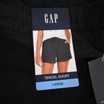 Gap Women's L Black Tencel Drawstring Shorts NEW Photo 8
