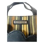 Longaberger Handbag Shoulder Bag Coffee Cup Themed Purse Black Brown Gold Vtg Photo 6