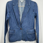 Sundance  Size 2‎ Denim Jean Jacket Blazer Classic Contemporary Western Photo 0