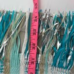 Vilagallo western tapestry fringe dress sz 42 Gray Photo 4