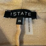 1. State  Cross-Front Cozy Camel‎ Knit Sweater Sz XS Photo 4