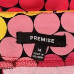 Premise  Skirt Multi Dots Gradient Pink Red Women’s Size 14 Photo 2