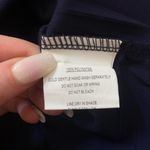 Selfie Leslie  navy blue v-neck sleeveless mini wrap dress size S Photo 6