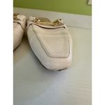 Lulus Wilsa Women’s Nude Slide-On Loafers Size 10 Faux Leather Square Toe Gold Photo 6