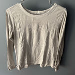 Lululemon Swiftly  Tech Long Sleeve White Crop  Photo 0
