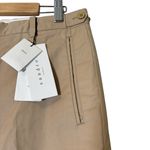 Sandro NWT Paris Women’s High Waisted Trouser E15 Prest Beige Cotton Pants-Sz 42 Photo 2