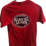 Tultex Samuel Adam’s Adult Unisex Red Short Sleeved T-Shirt Photo 5
