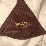 Skatie Bikini Set Ribbed brown Photo 5