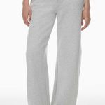 Aritzia New with tags black COZY FLEECE BOYFRIEND TROUSER SWEATPANTS in small Photo 2