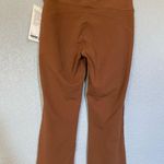 Lululemon NWT Groovy SHR Crop 23” in Brown Color Size 10 Legging Photo 7