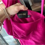 DO+BE  halter mini dress cocktail satin silky criss cross open back semiformal Photo 2