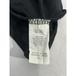 Womans B’LEEV XL Black Pullover V Neck Criss Cross Sleeveless Blouse Photo 3