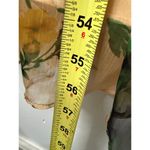 O.p.t Ada Garden Ethereal Flowy Romantic Cream Chiffon Maxi Dress XS Yellow Photo 2