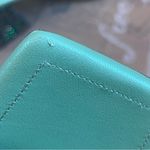 Free People  Parker Silver Chain Heels Green Lime Metallic Sz 39 Photo 13