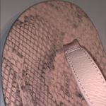 Vionic NWOT  Tala Pink Snake Print Foam Velcro Slingback T Sandals 8 Sporty Photo 7