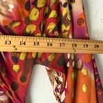 Sacred Revival Top Small Red Orange Purple‎ 3/4 Sleeve Embellished Boho Photo 6