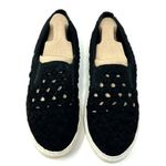 1. State  Size 9.5 Slip On Black with White Soles Knit Comfort Flats Loafers Shoe Photo 7