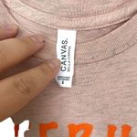 Girl Defined Sisterhood Print Multicolor Graphic Short Sleeve Top Size Small Pink Photo 4