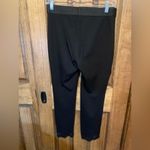 Bailey 44 Eyelet Hem Laser Cutout Floral Pernnial Crop Pants Black Small. Photo 5